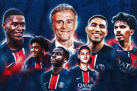 رسميًا.. باريس سان جيرمان يعلن تمديد عقود إنريكي و4 لاعبين